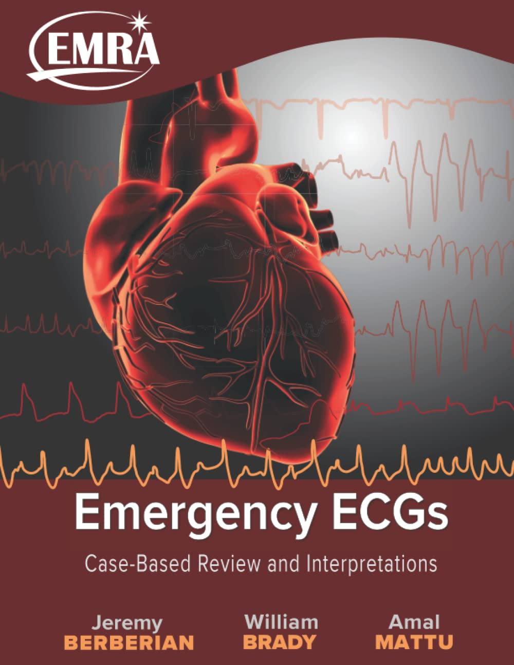 Emergency ECGs: Case-Based Review and Interpretations — used book cover