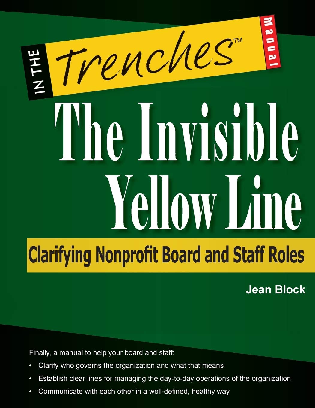 The Invisible Yellow Line — used book cover