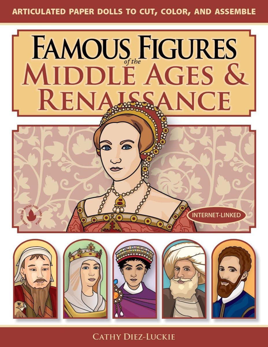 Famous Figures of the Middle Ages &amp; Renaissance — used book cover