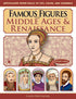 Famous Figures of the Middle Ages & Renaissance — used book cover
