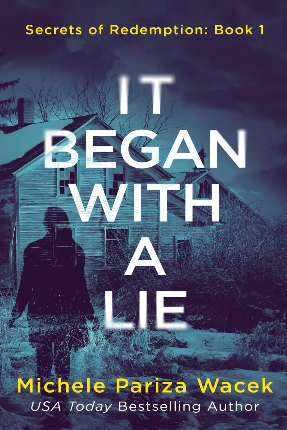 It Began With a Lie — used book cover