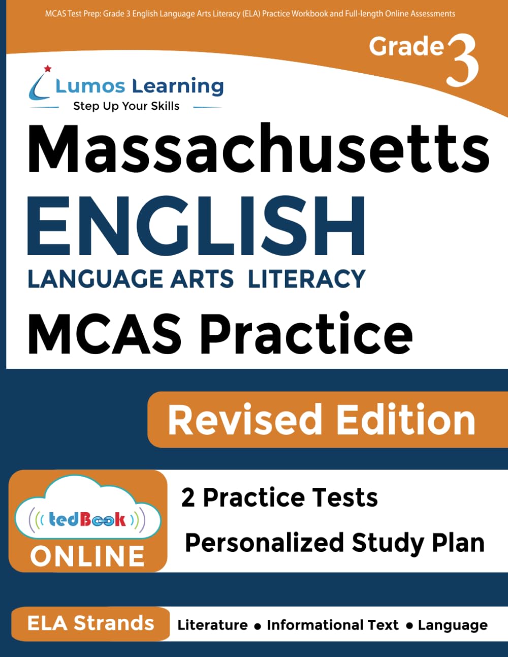 MCAS Test Prep — used book cover