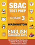 SBAC Test Prep Grade 3 Washington English Language Arts — used book cover