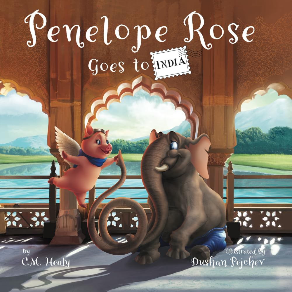 Penelope Rose Goes to India — used book cover