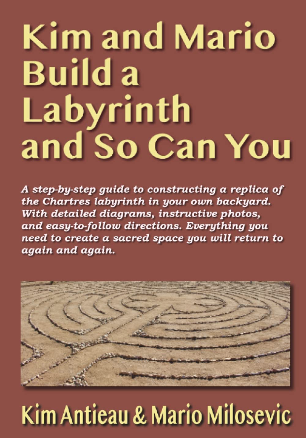 Kim and Mario Build a Labyrinth and So Can You — used book cover