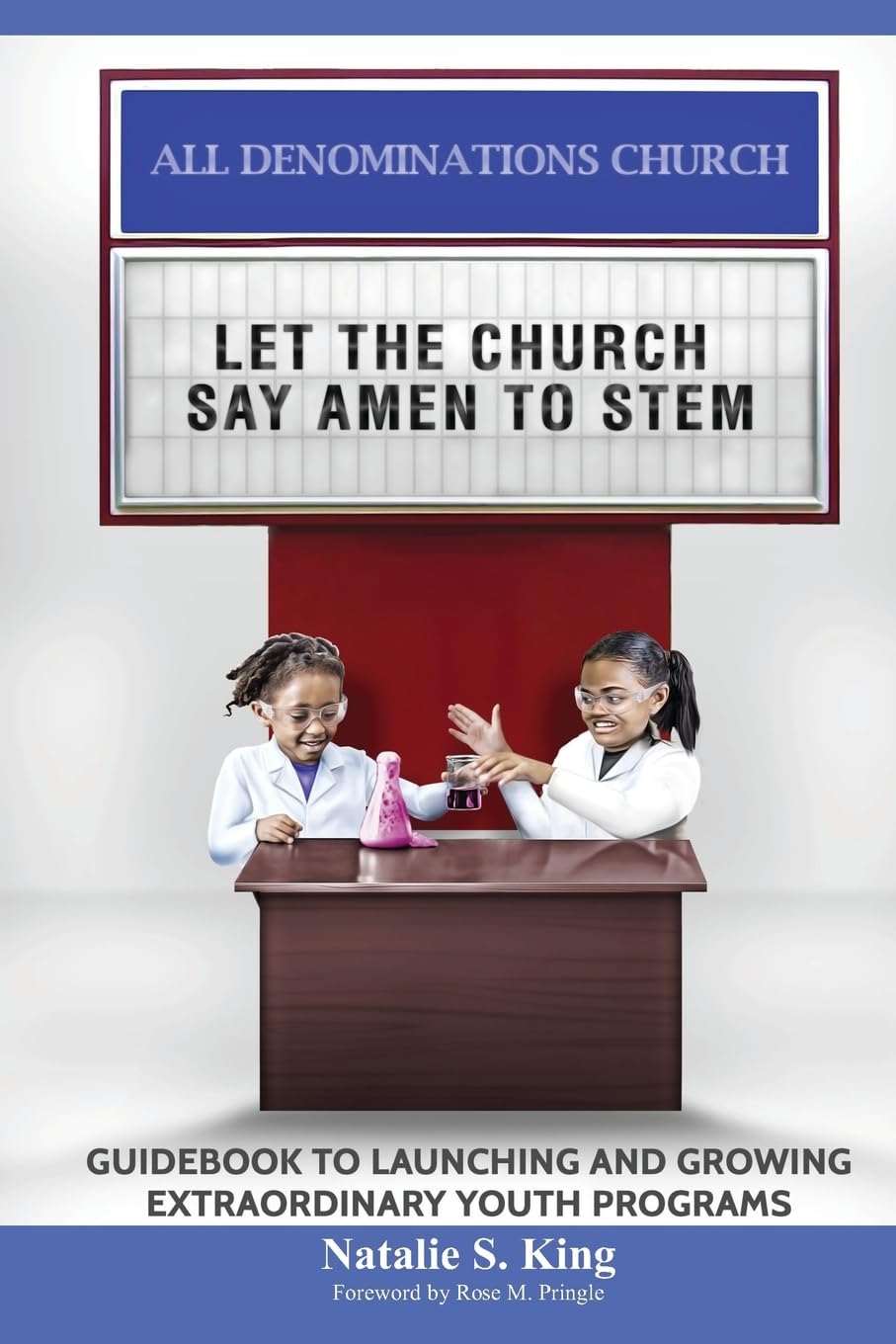 LET THE CHURCH SAY AMEN TO STEM — used book cover