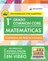 1st Grade Common Core Math [SPANISH EDITION] Matemáticas de 1ER grado — used book cover