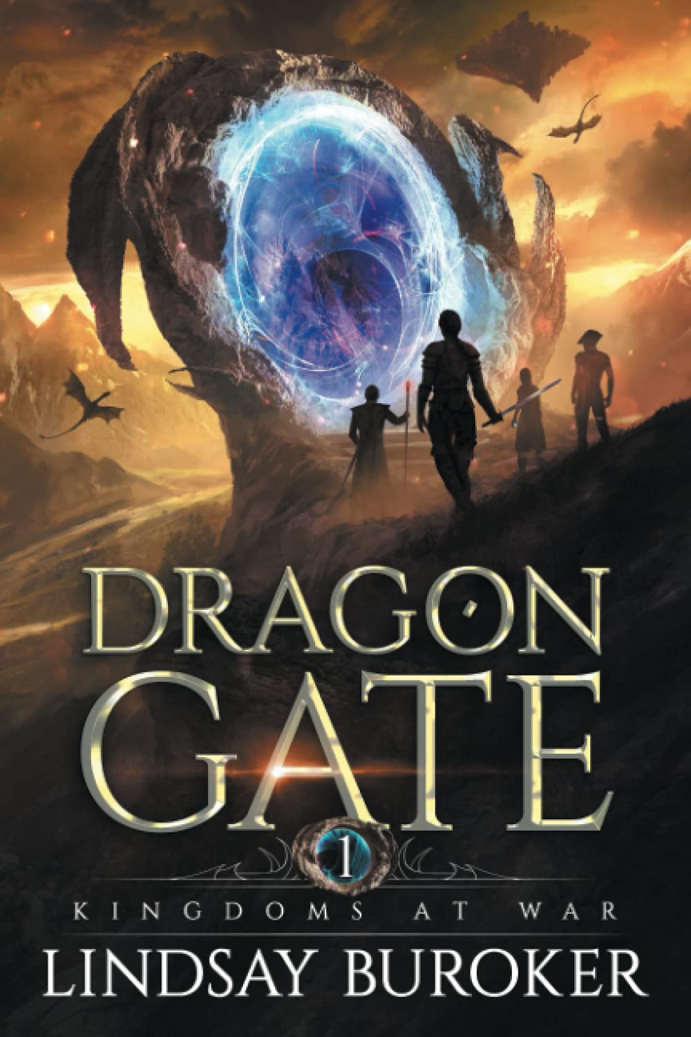 Kingdoms at War — used book cover