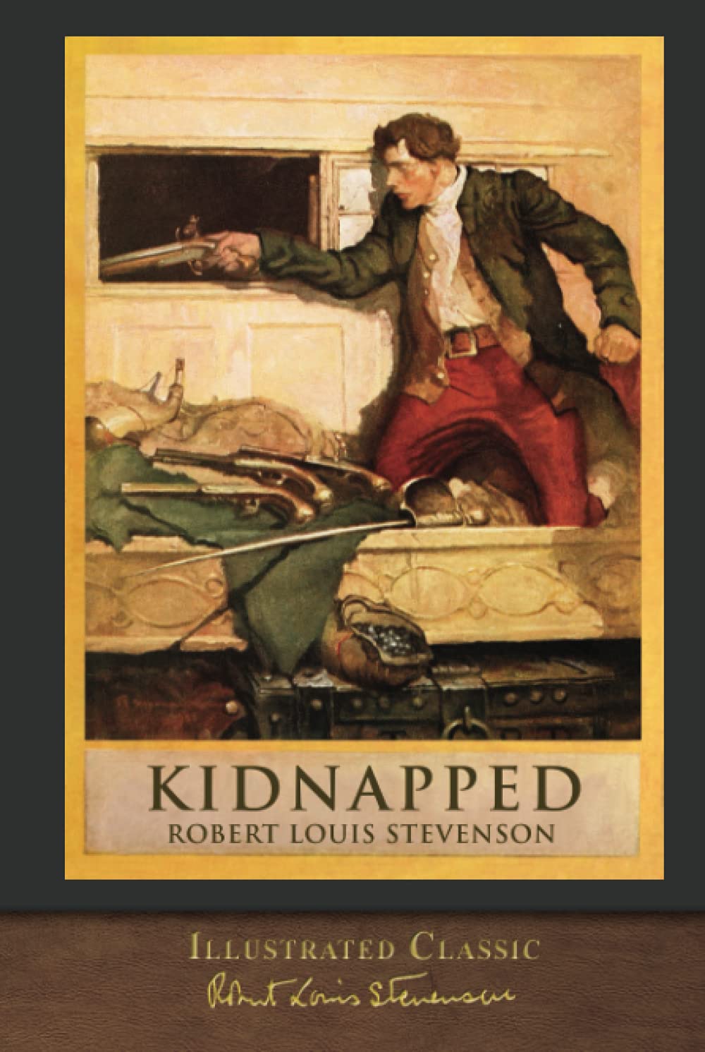 Kidnapped — used book cover