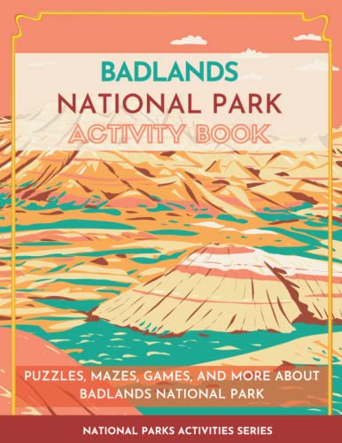 Badlands National Park Activity Book — used book cover