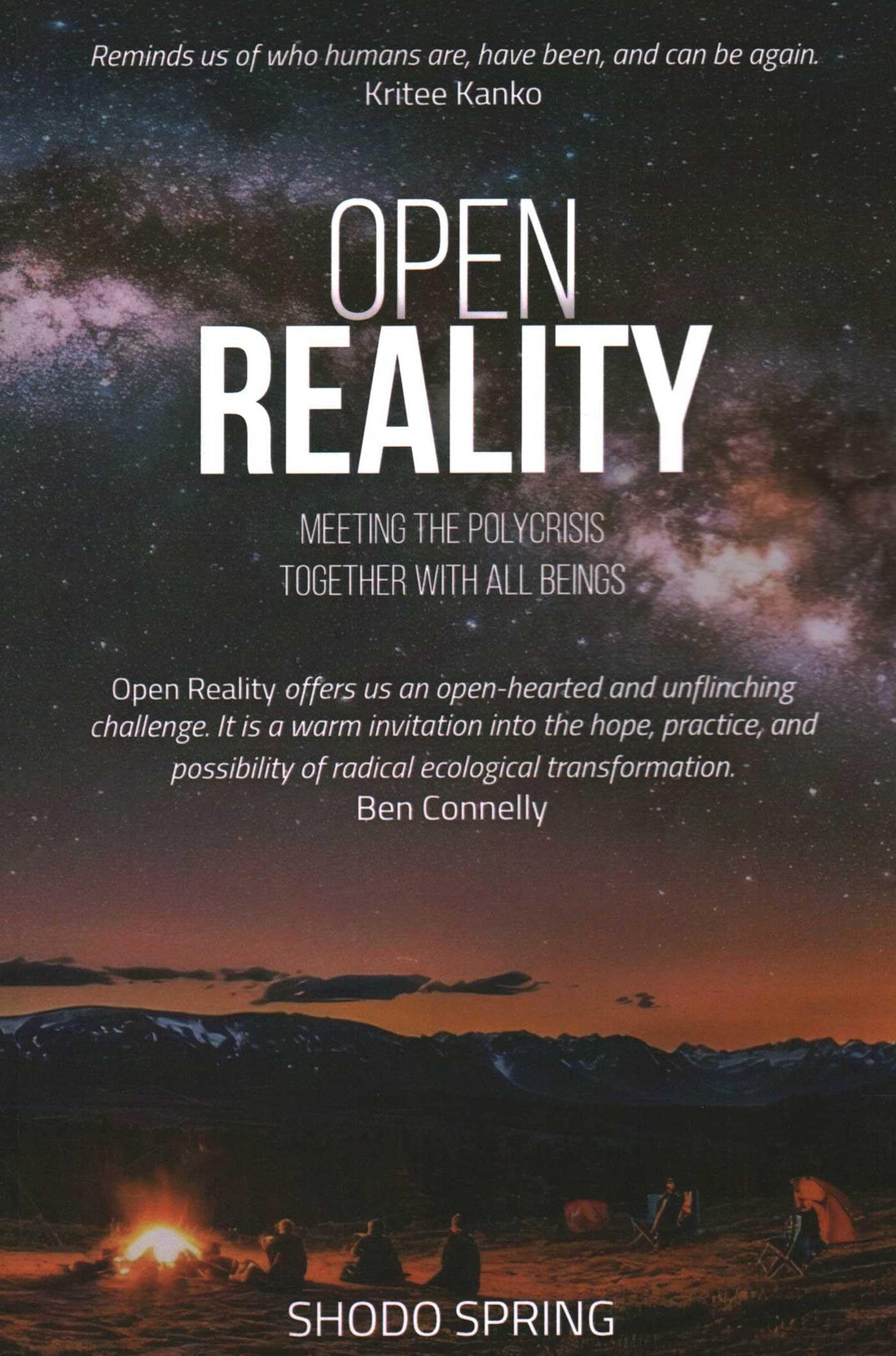 Open Reality: Meeting the Polycrisis Together With All Beings — used book cover