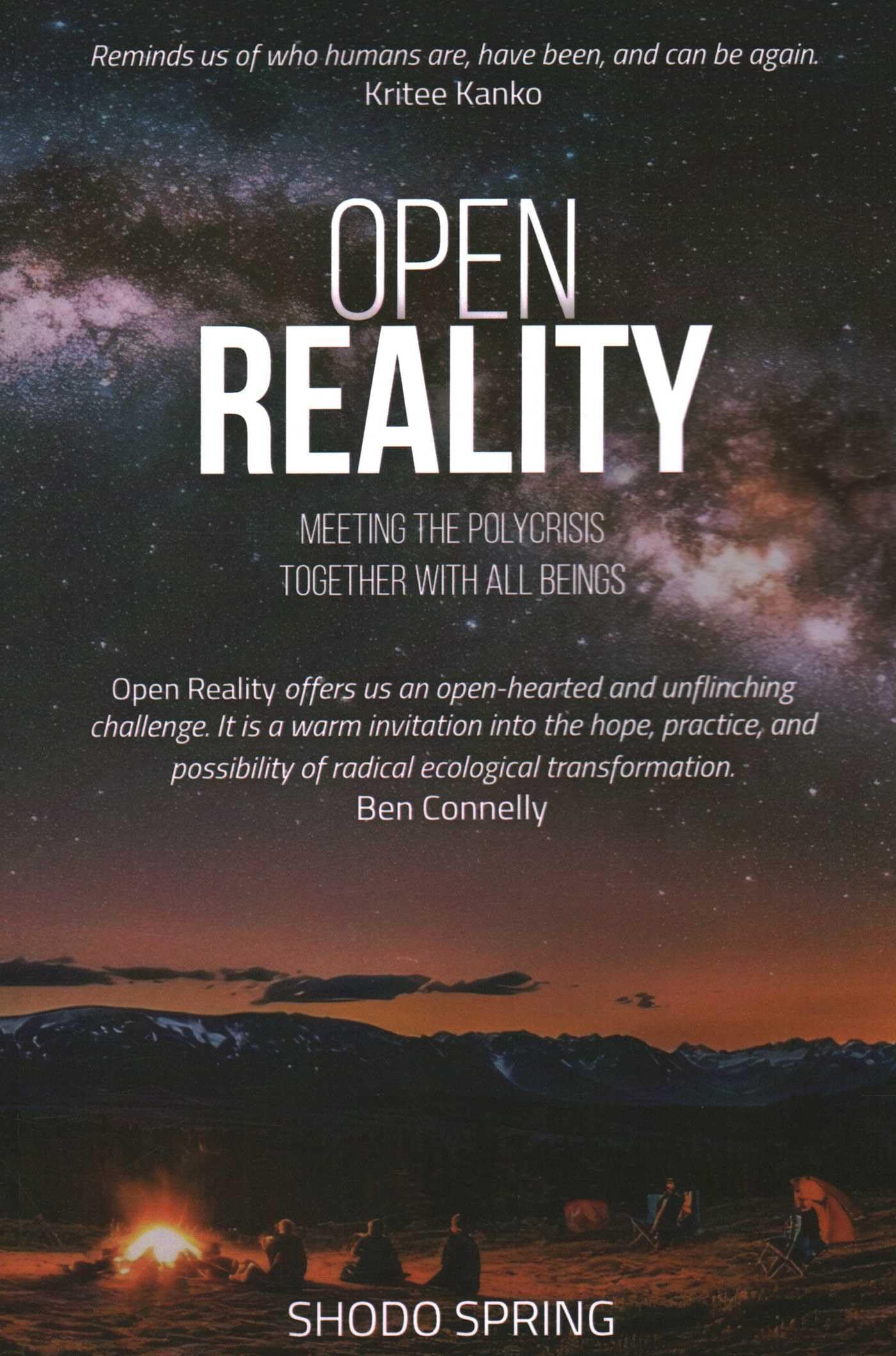 Open Reality: Meeting the Polycrisis Together With All Beings — used book cover