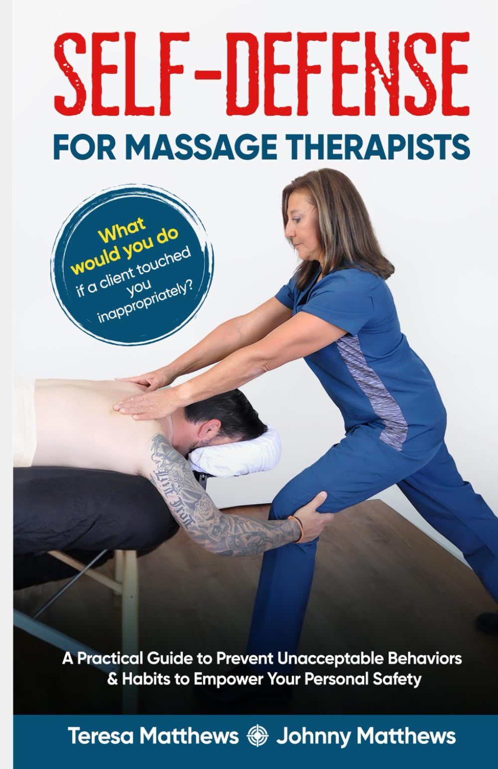 Self-Defense for Massage Therapists — used book cover
