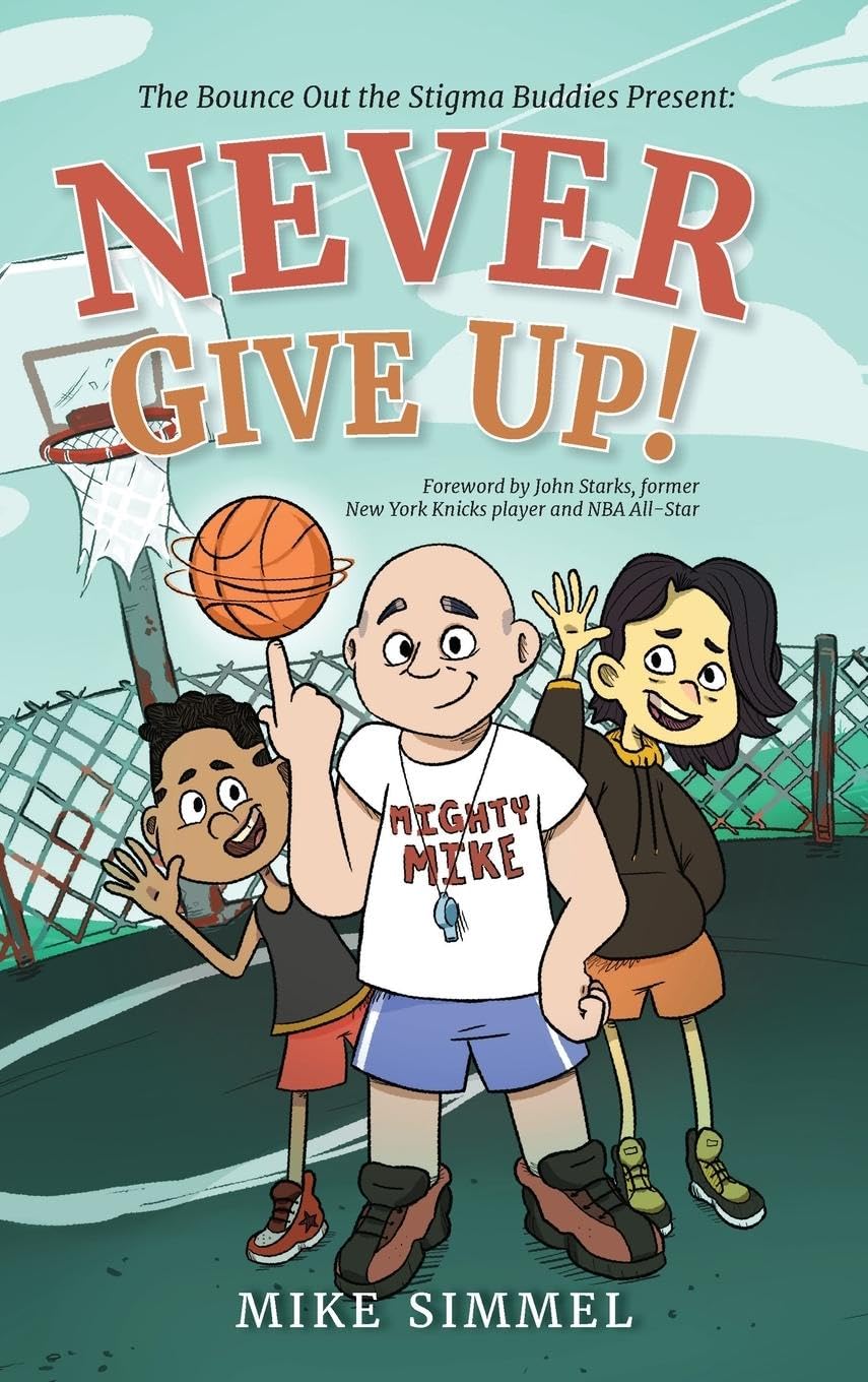 Never Give Up! — used book cover