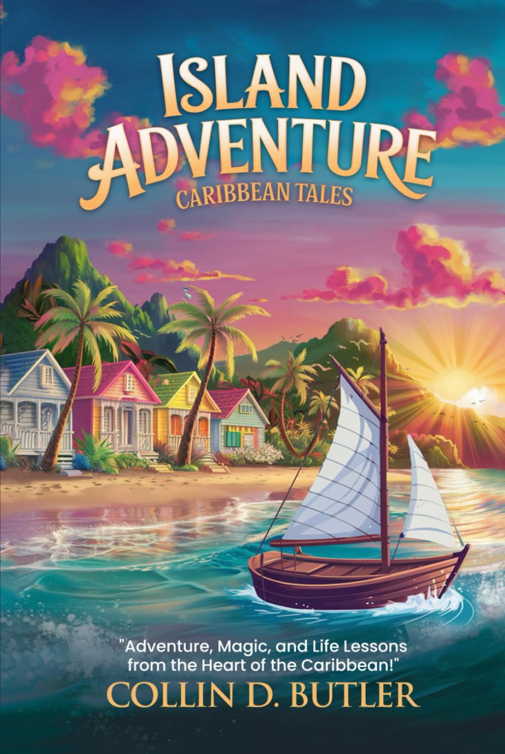 Island Adventure Caribbean Tales — used book cover