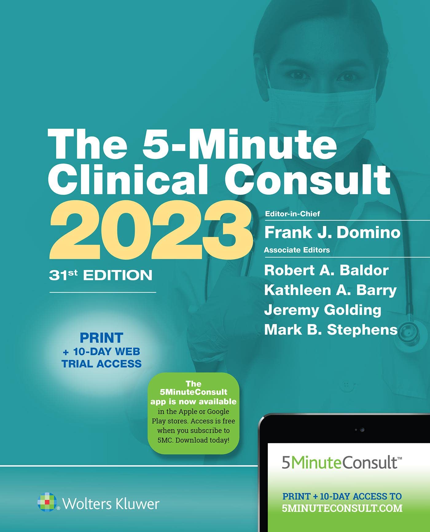 5-Minute Clinical Consult 2023 — used book cover