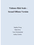 Violence Risk Scale - Sexual Offense Version — used book cover
