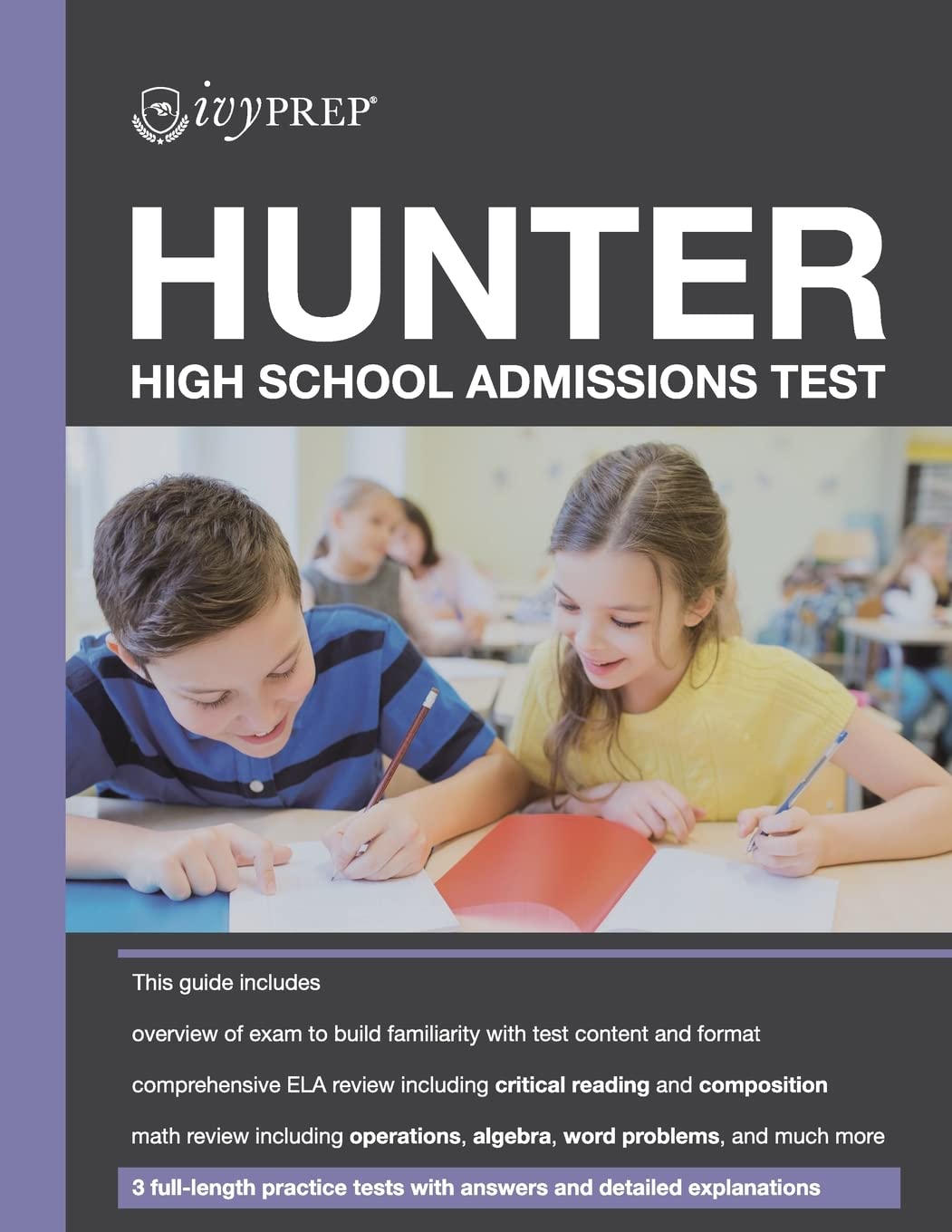 IvyPrep Hunter High School Admissions Test — used book cover