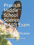 Praxis II Middle School Science (5440) Exam — used book cover