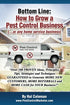 Bottom Line: How To Grow a Pest Control Business: ...or any home service business — used book cover