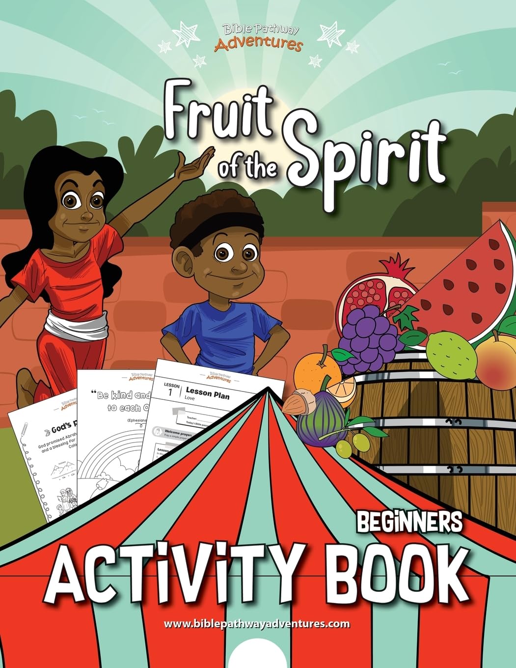 Fruit of the Spirit Activity Book for Beginners — used book cover
