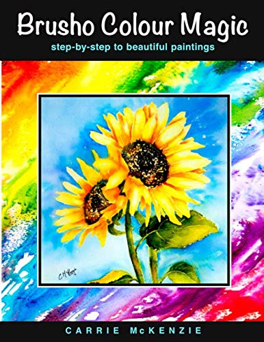 BRUSHO COLOUR MAGIC — used book cover