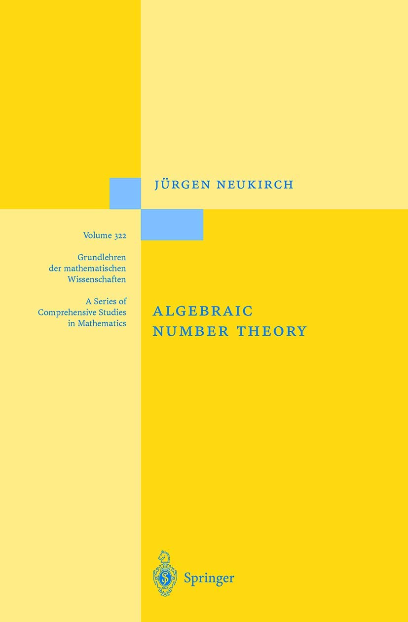 Algebraic Number Theory — used book cover