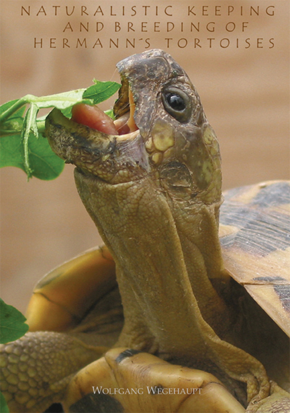 Naturalistic keeping and breeding of Hermann´s Tortoises — used book cover