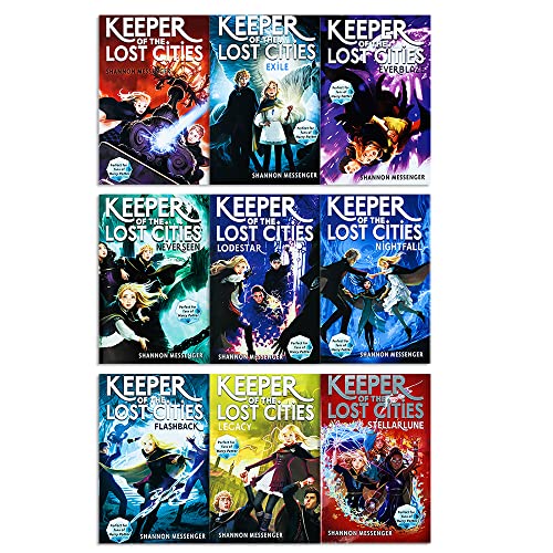 Shannon Messenger..Keeper of the Lost Cities Collection Books 1-9 — used book cover