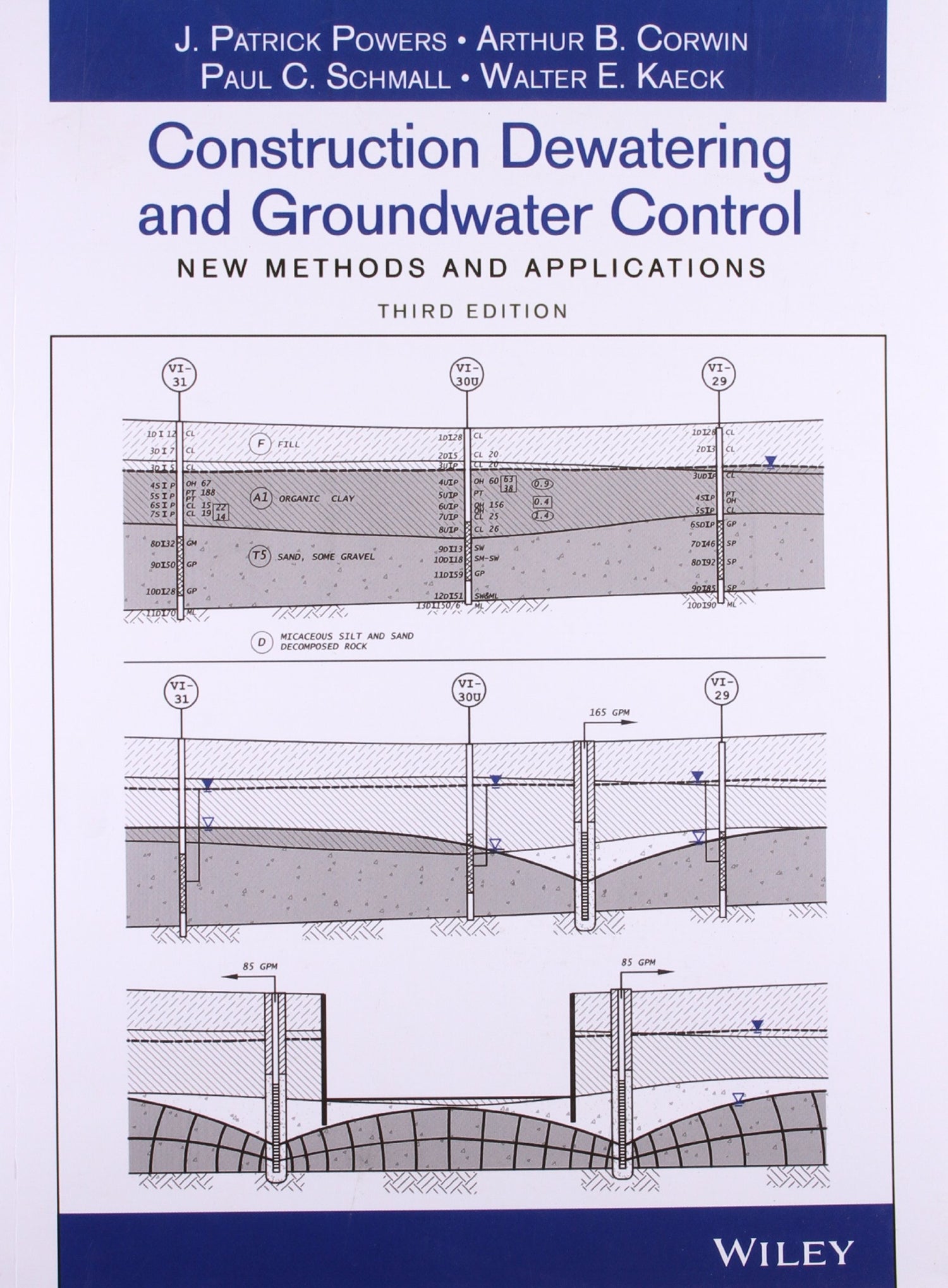 Construction Dewatering And Groundwater Control 3Ed — used book cover