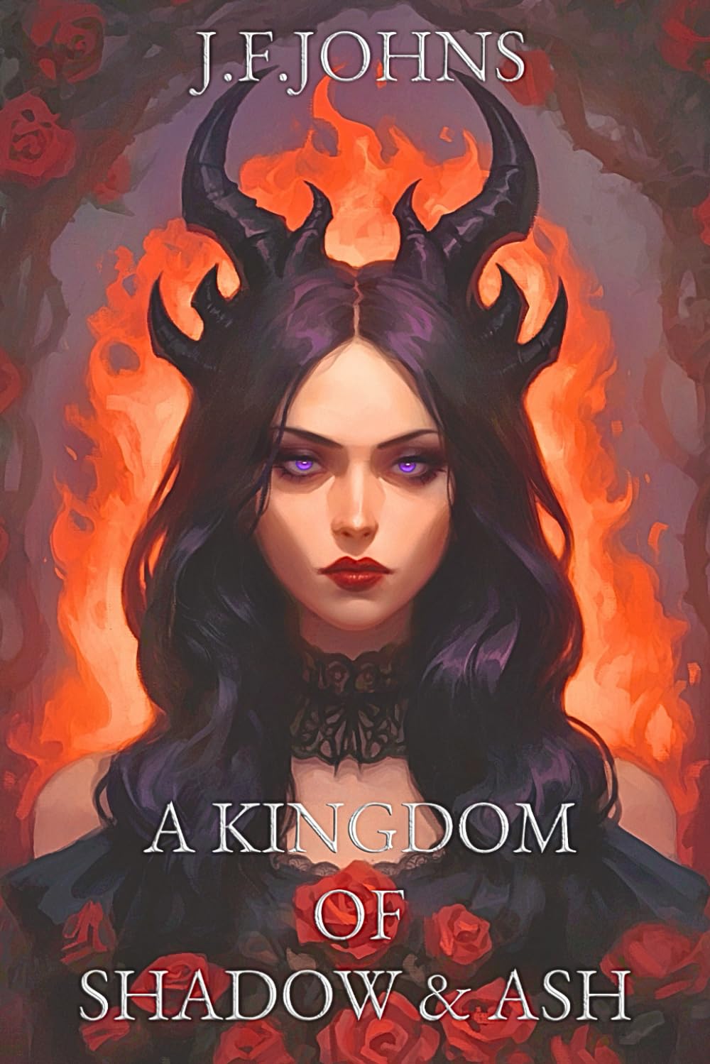 A kingdom of shadow and ash — used book cover