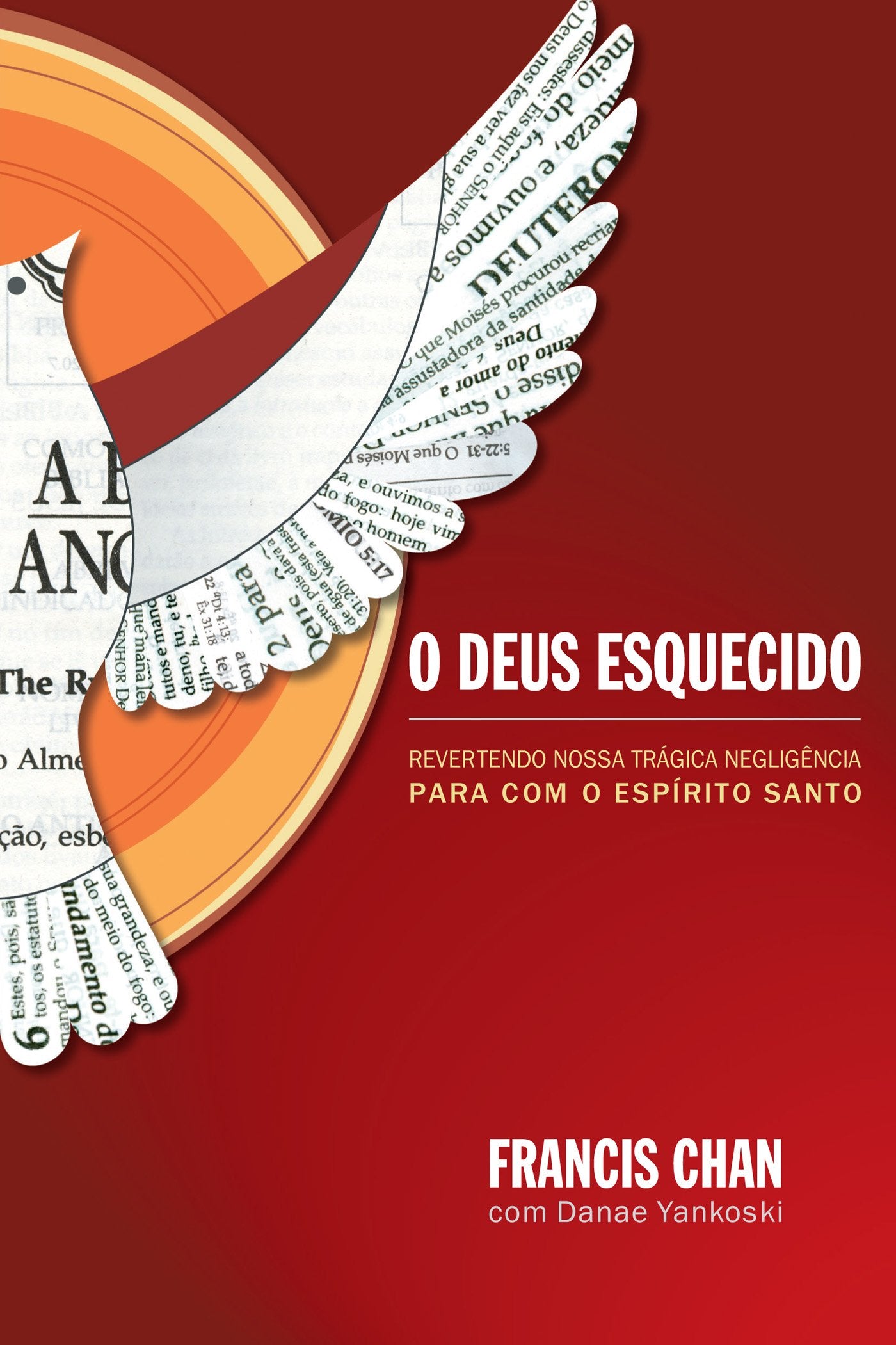 O Deus esquecido — used book cover