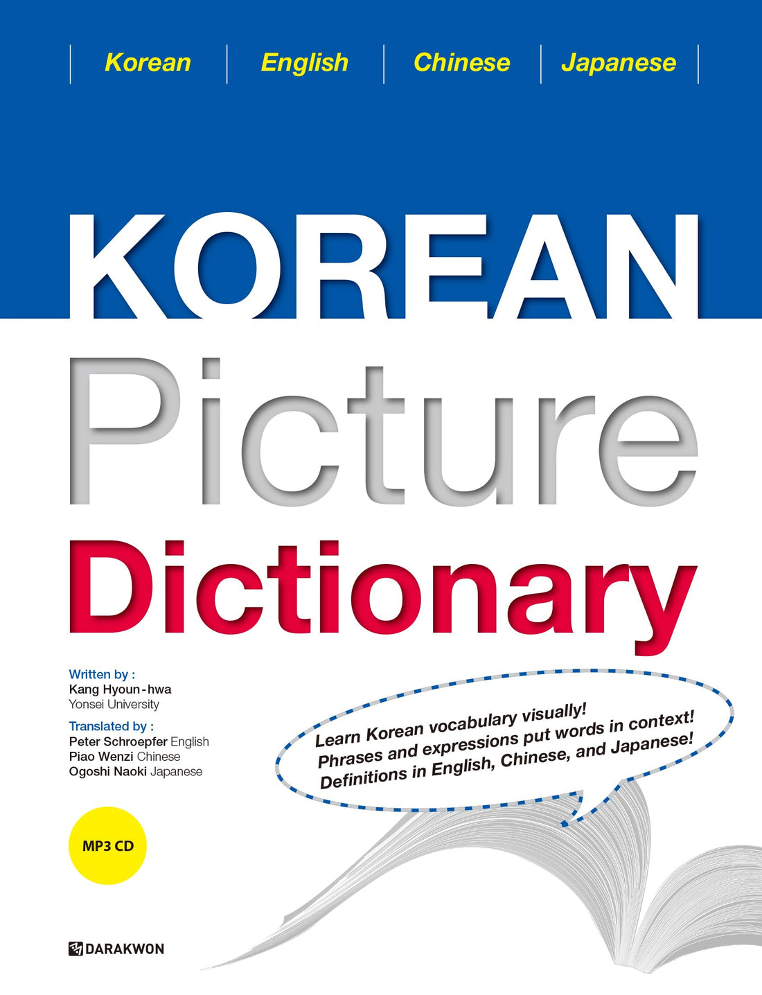 Korean Picture Dictionary - English/Japanese/Chinese (with Free MP3 Download)