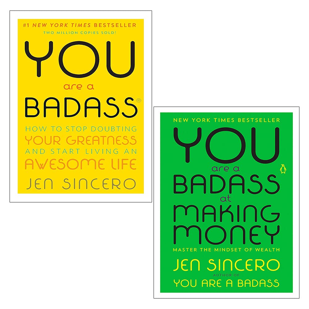 You Are a Badass &amp; You Are a Badass at Making Money 2 Books Collection Set — used book cover