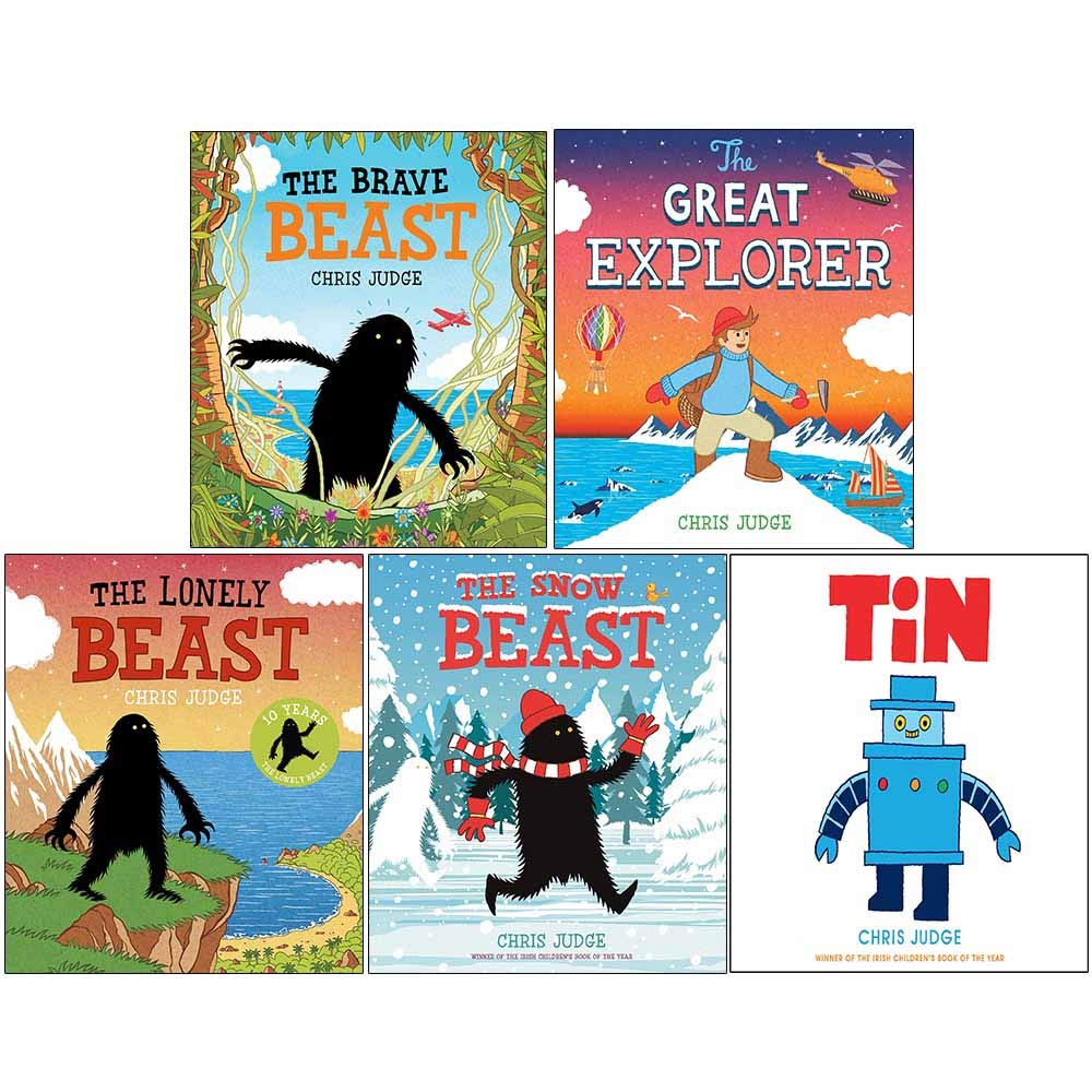 Chris Judge 5 Books Collection Set — used book cover