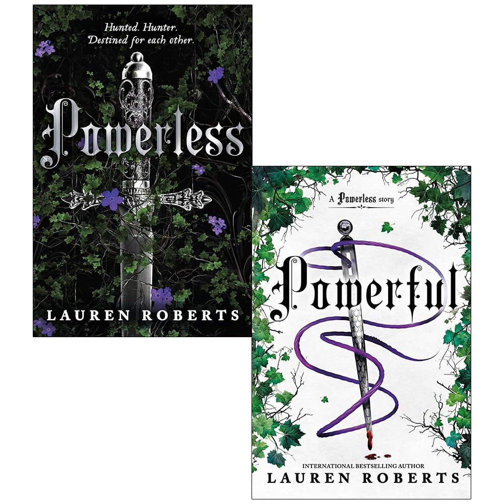 Lauren Roberts Powerless Trilogy Collection 2 Books Set (Powerless &amp; Powerful)