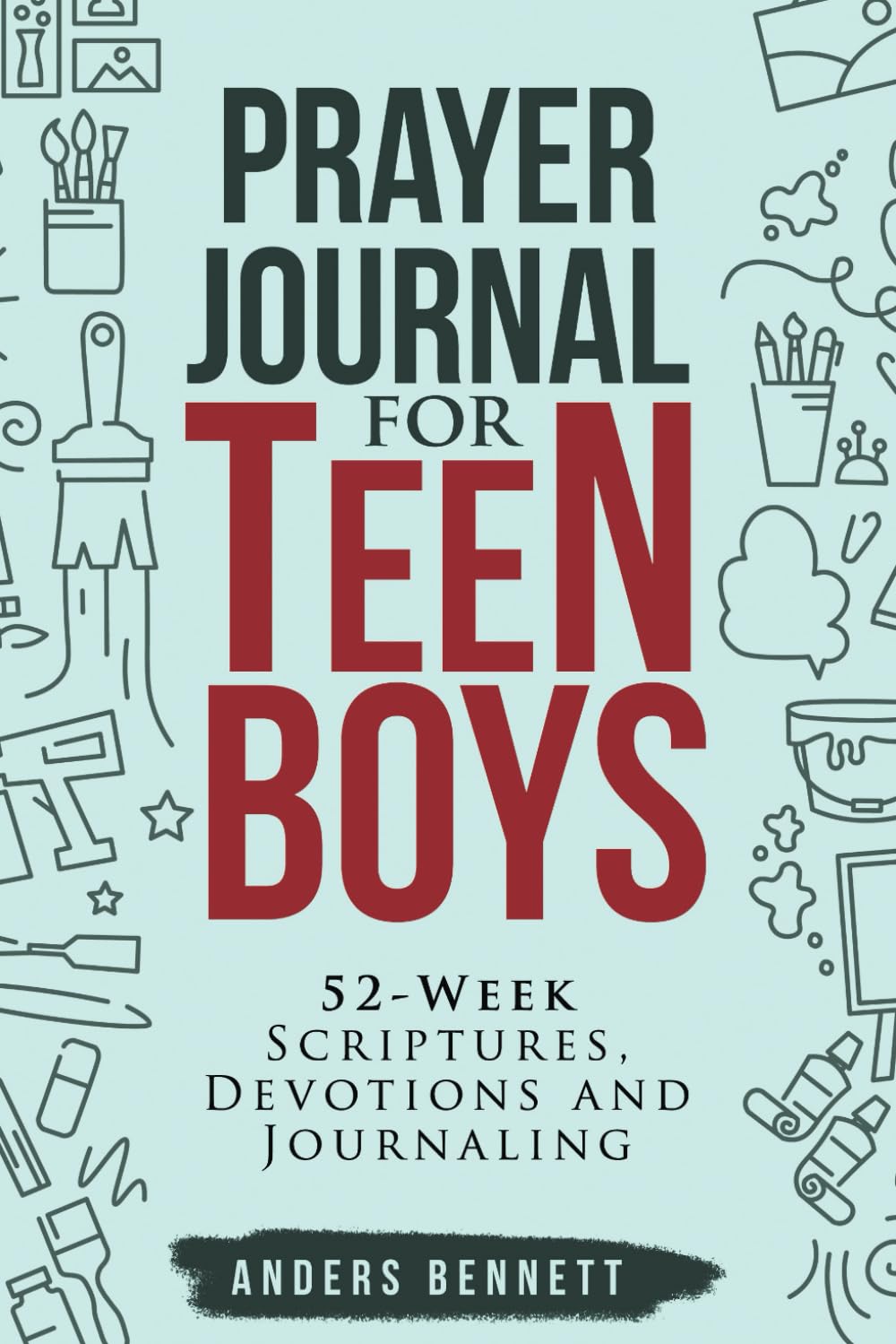 Prayer Journal for Teen Boys — used book cover
