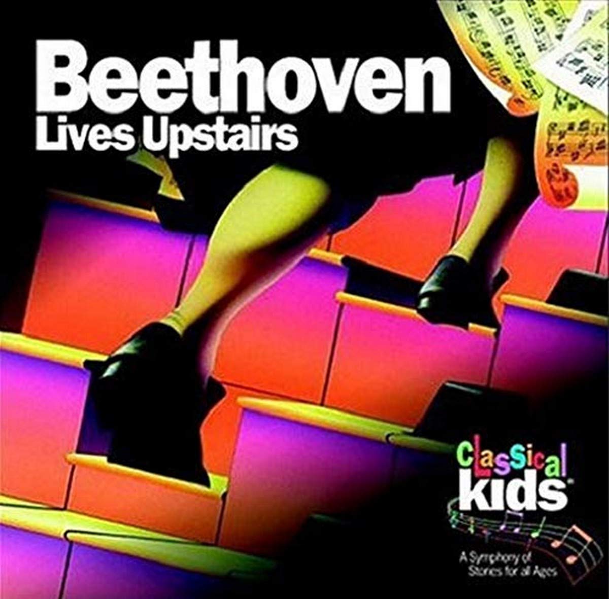 Beethoven Lives Upstairs — used book cover