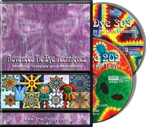 Advanced Tie Dye Techniques: Making Shapes and Mandalas