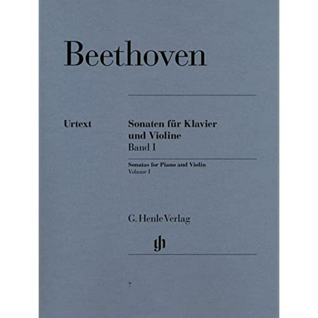 Sonatas For Piano And Violin Volume I (Beethoven)