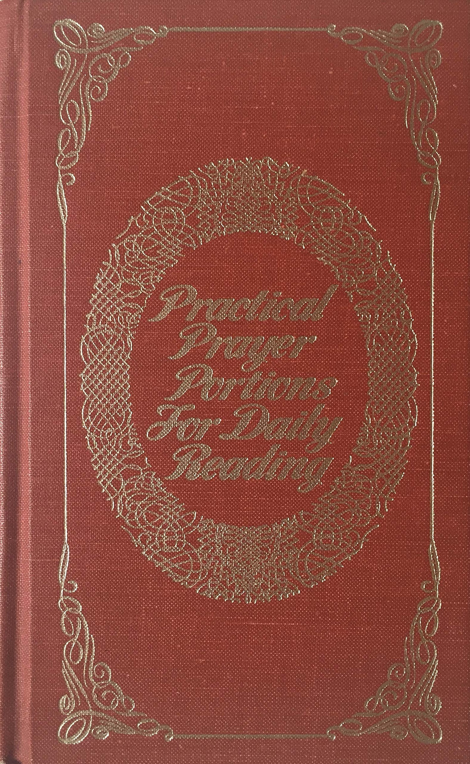 Practical Prayer Portions for Daily Reading — used book cover