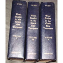 Word Studies from the Greek New Testament — used book cover
