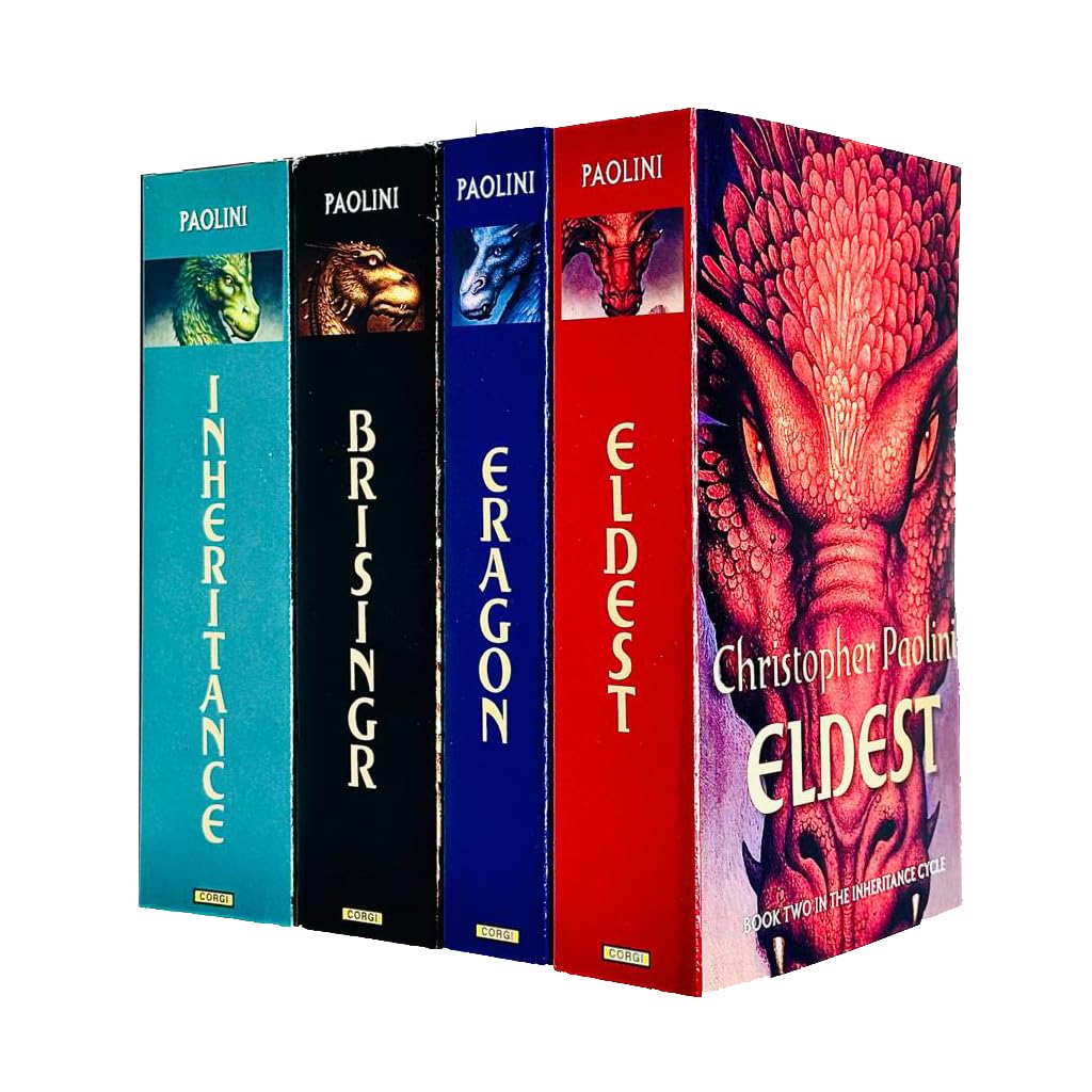 Christopher Paolini Inheritance 4 Books Collection Pack Set — used book cover