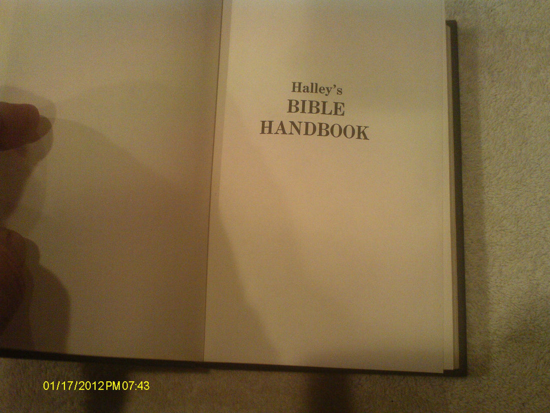 Halley's Bible Handbook New Revised Edition