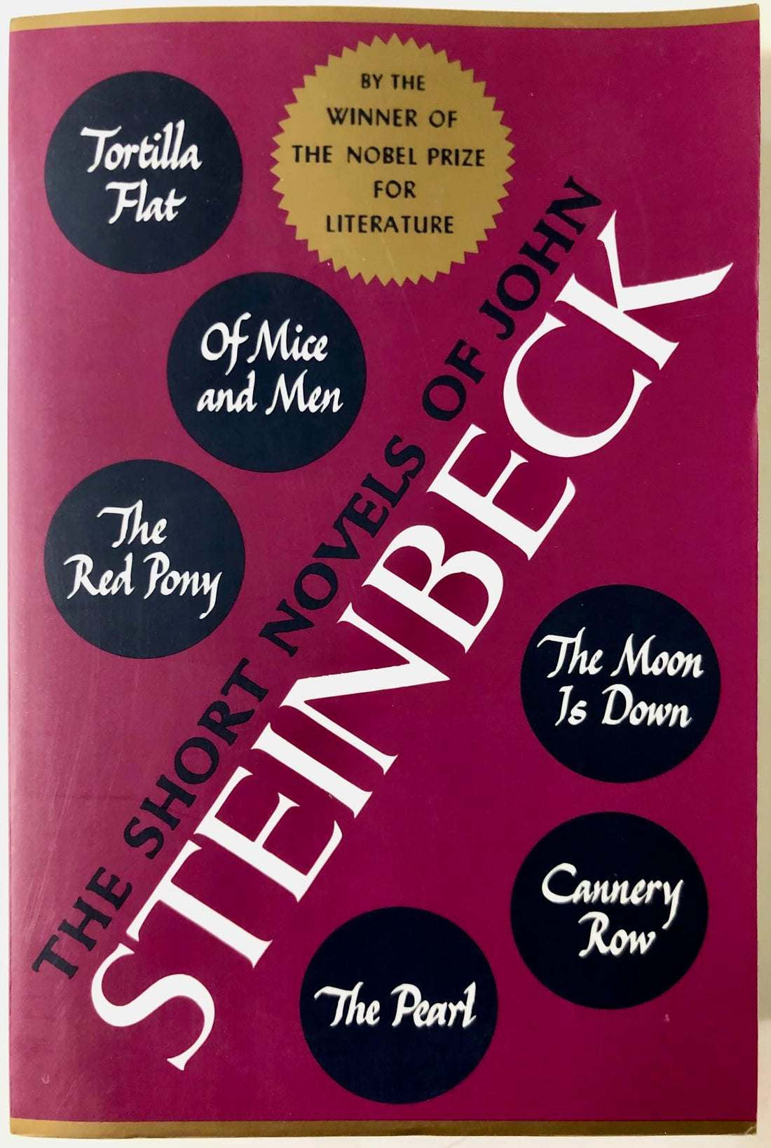 Short Novels of John Steinbeck — used book cover