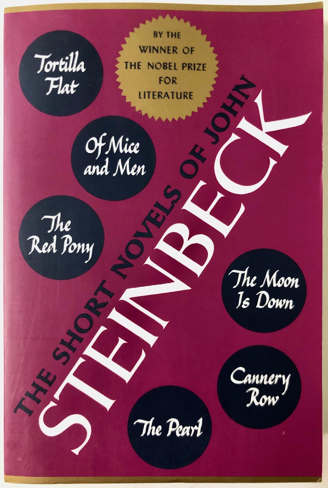 Short Novels of John Steinbeck — used book cover