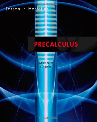 By Ron Larson - Precalculus — used book cover