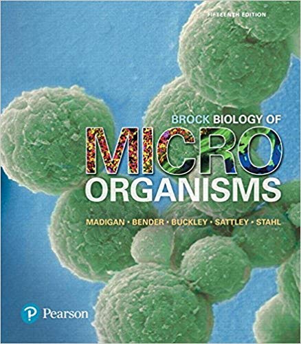 by Michael T. Madiganand Kelly S. Bender - Brock Biology of Microorganisms (15th Edition) (Hardcover) Pearson; 15 Edition (January 15, 2017) - [Bargain Books] — used book cover