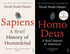 By Yuval Noah Harari A Brief History Of Humankind Sapiens & Homo Deus — used book cover