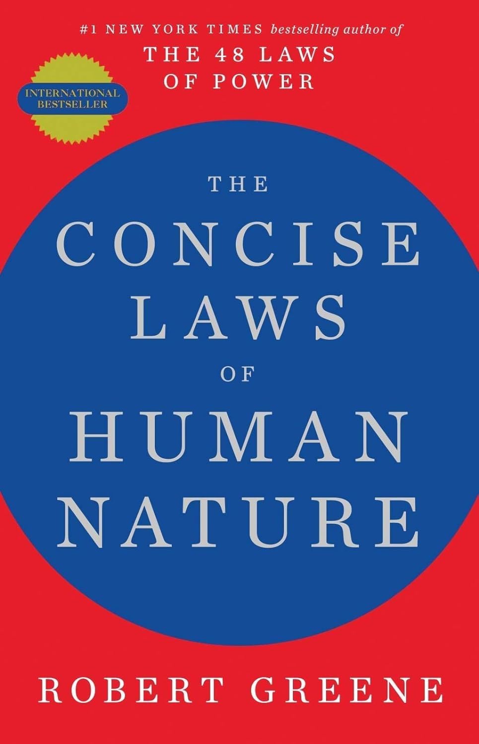 The Laws Of Human Nature — used book cover